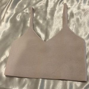 Thick Knitted Crop Tank